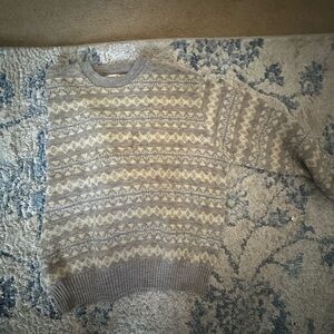 Winona Knits Gray Wool Sweater